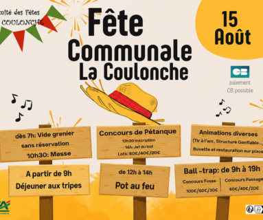 Fête communale du 15 août à La Coulonche